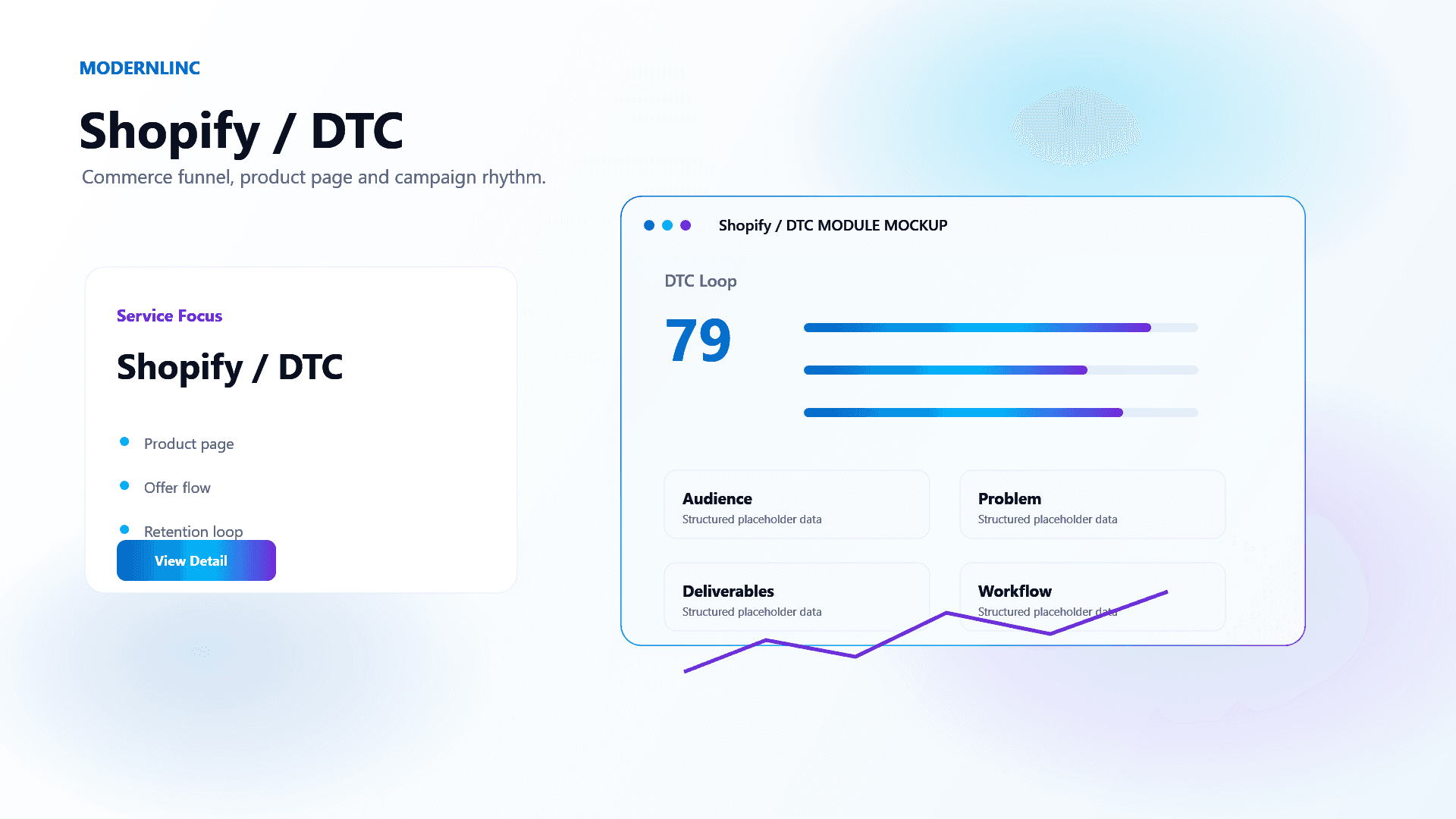 Shopify / DTC 增长咨询 服务占位图